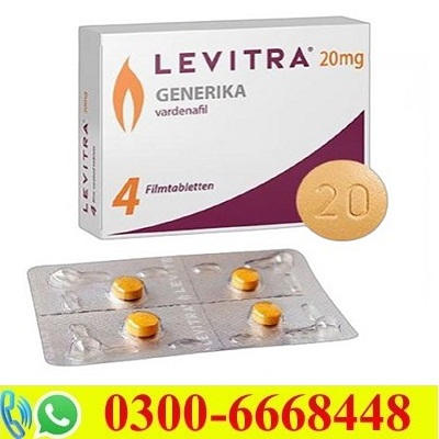 Levitra 20mg 4 Tablets in Pakistan