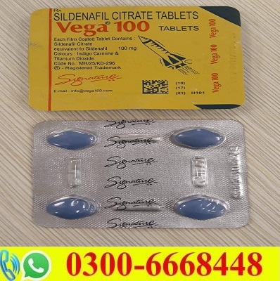 Vega 100Mg Tablets Price in Pakistan