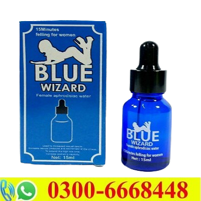 Blue Wizard Female Sex Drops in Pakistan