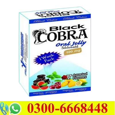 Black Cobra Oral Jelly in Pakistan