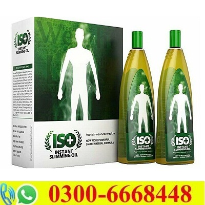 ISO Slimming Oil in Pakistan