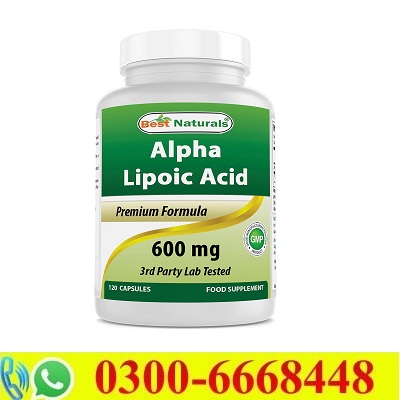 Alpha Lipoic Acid Capsule 600Mg in Pakistan