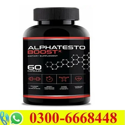 Alpha Testo Boost X Capsule in Pakistan