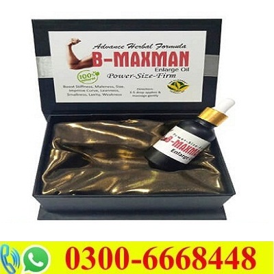 B-Maxman Penis Enlargement Oil in Pakistan