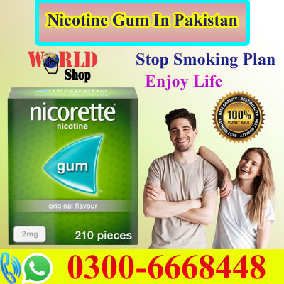 Nicotine Gum in Pakistan