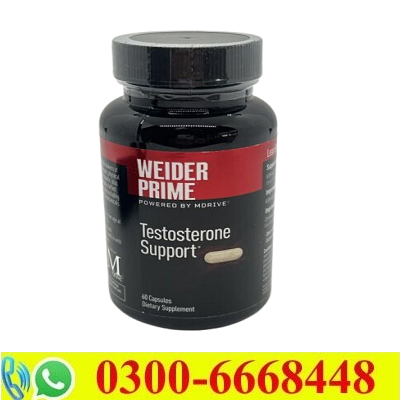 Weider Prime Testosterone Support Capsule in Pakistan