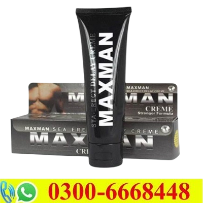 MaxMan Delay Cream Price in Pakistan