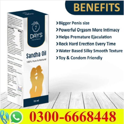 7 Days sanda Oil in Pakistan