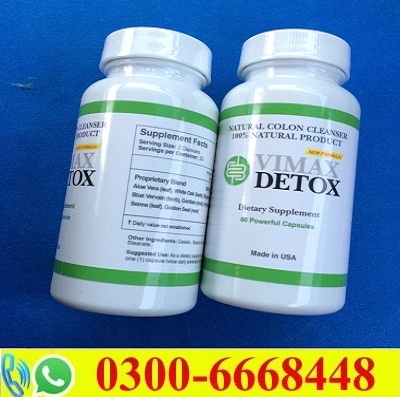 Vimax Detox Capsule Price in Pakistan