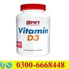 SAN Vitamin D3 Softgels in Pakistan