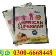 American Superman Tablets in Pakistan